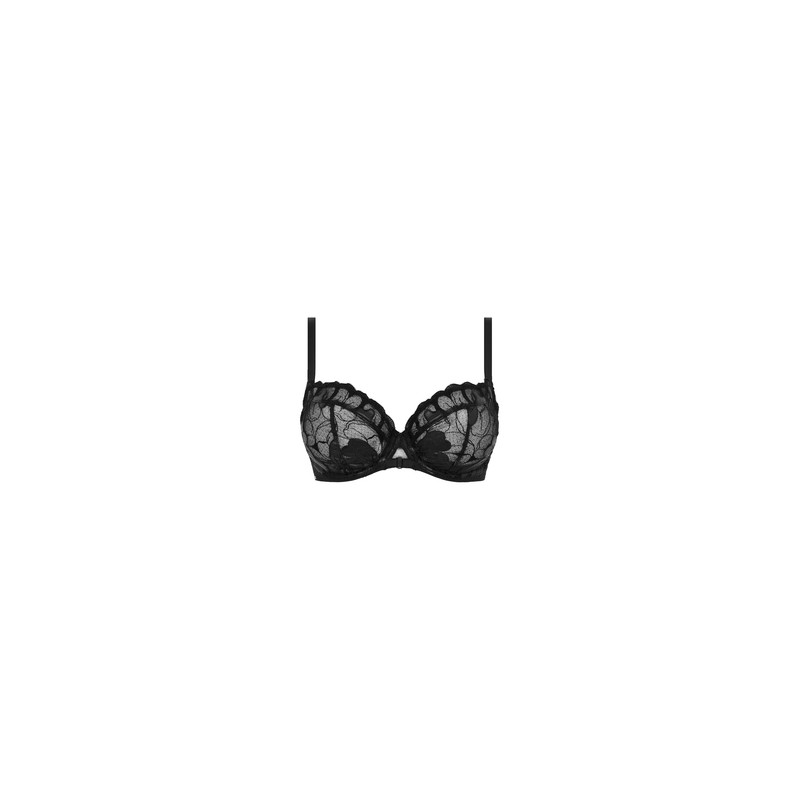 SOUTIEN GORGE CHANTELLE EMBOITANT FLEURS SIGNATURE SIMILI CUIR