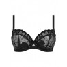 SOUTIEN GORGE CHANTELLE EMBOITANT FLEURS SIGNATURE SIMILI CUIR